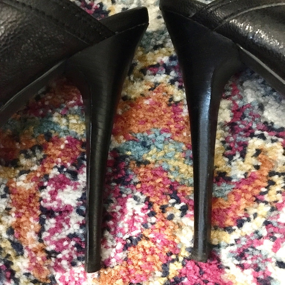Michael Kors black leather strappy sandals -8&1/2 - Picture 5 of 11
